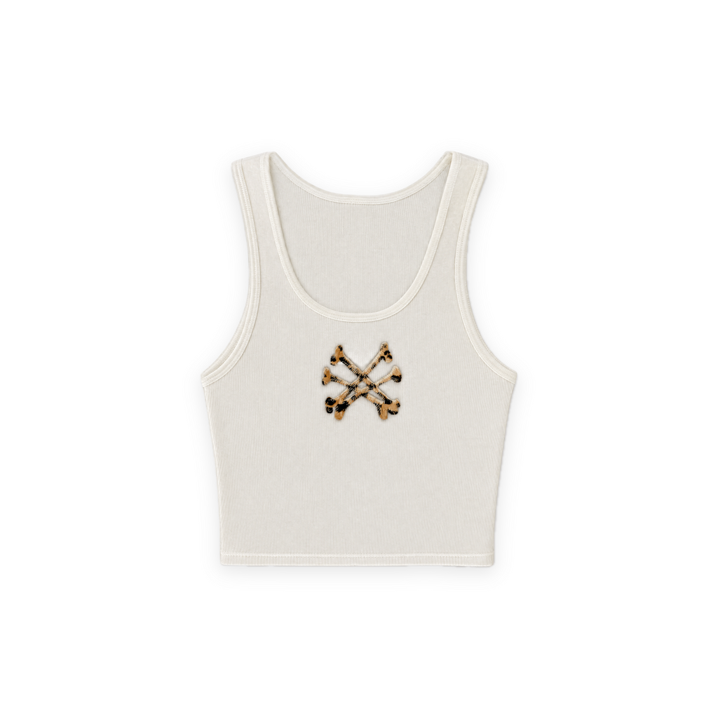 Cheetah Top front, pressed